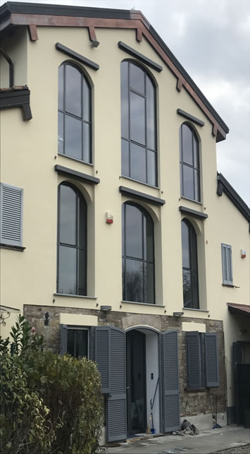 Serramenti in acciaio WIND-BLOCK finestre