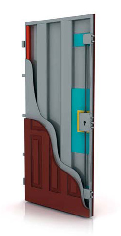 Porta blindata a cilindro TREND