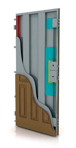Porta blindata serratura multifunzione F97