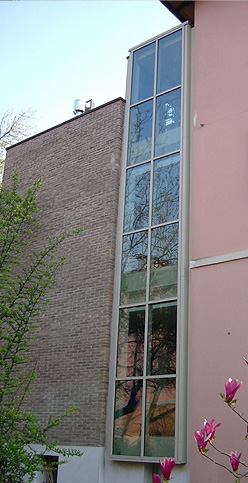 Serramenti in acciaio WIND-BLOCK facciate continue